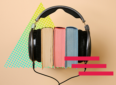 Books with headphones | Dyslexia Research and Best Practices | Carnegie Learning