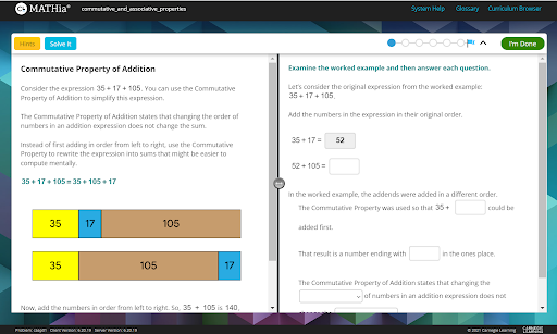 Texas STAAR redesign text entry sample problem